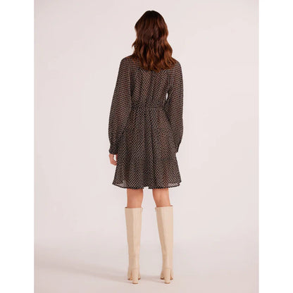LYDIA TIERED SHIRT DRESS
