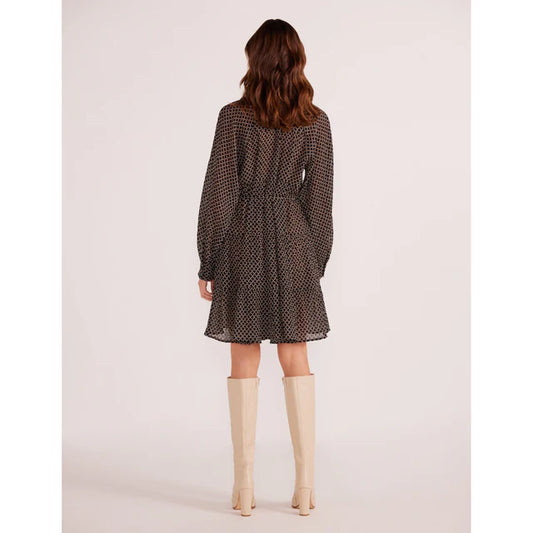 LYDIA TIERED SHIRT DRESS