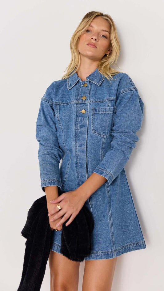 TULLY DENIM DRESS