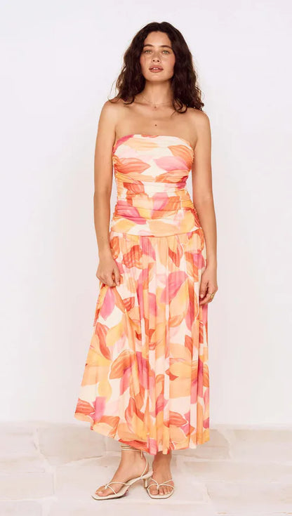 SOLANA MIDI DRESS