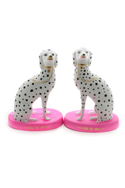 SPOTTED DALMATIAN NEON PINK