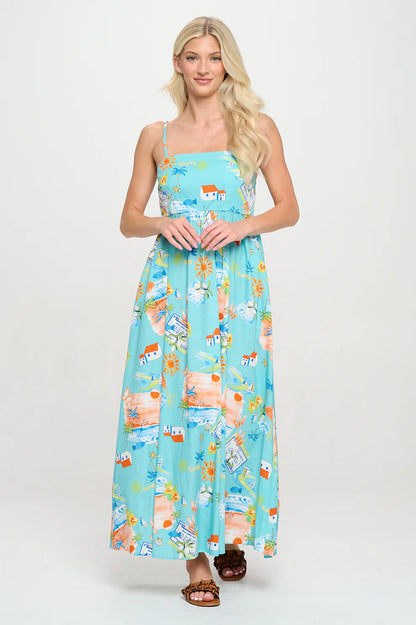 AZURE ESCAPE MAXI