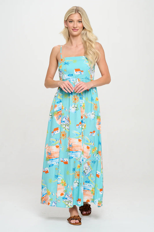 AZURE ESCAPE MAXI
