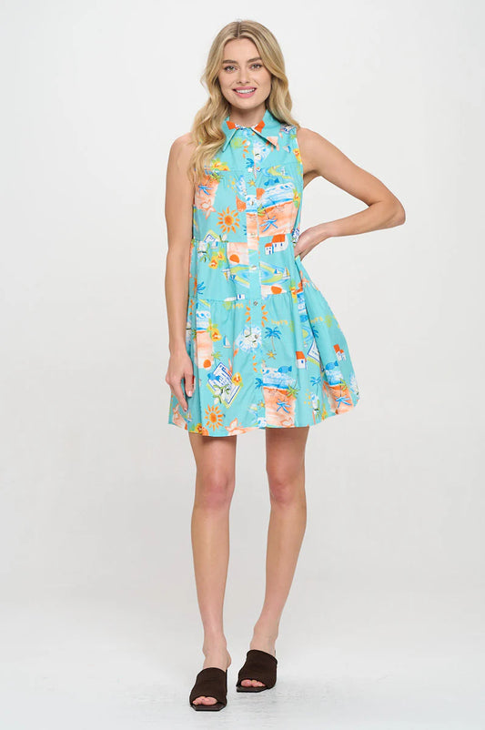 ESCAPE SHIRT DRESS