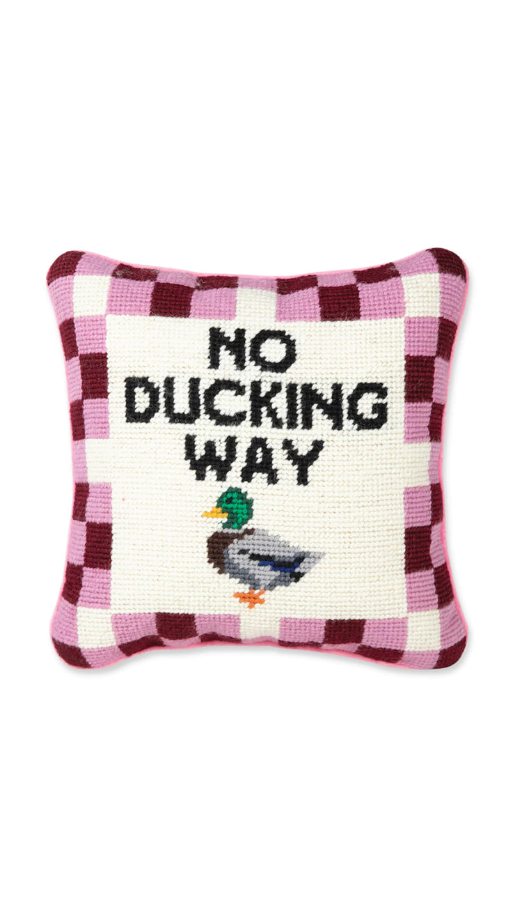 FURBISH NEEDLEPOINT PILLOWS