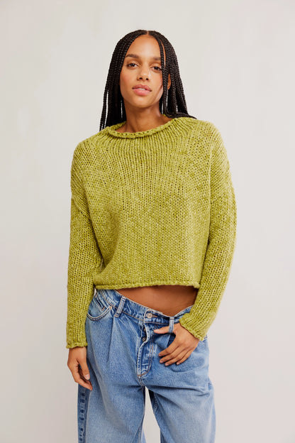 OPAL SWEATER IN FRESH SPROUTS
