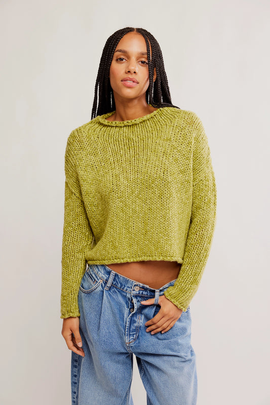 OPAL SWEATER IN FRESH SPROUTS