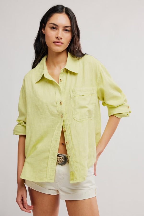 LINEN LAUREL TOP