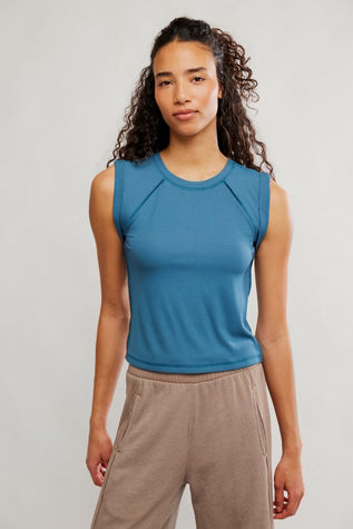 LOVE MY TWIST MUSCLE TANK