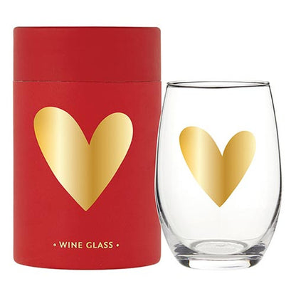 VALENTINE'S WINE GLASS