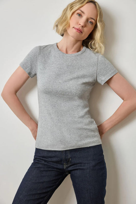 LILLA P SHORT SLEEVE CREW