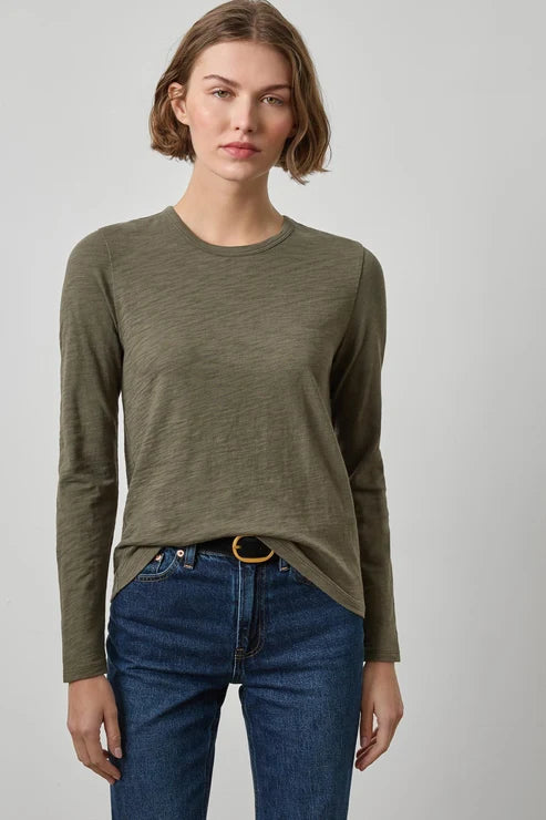 LILLA P LONG SLEEVE CREWNECK