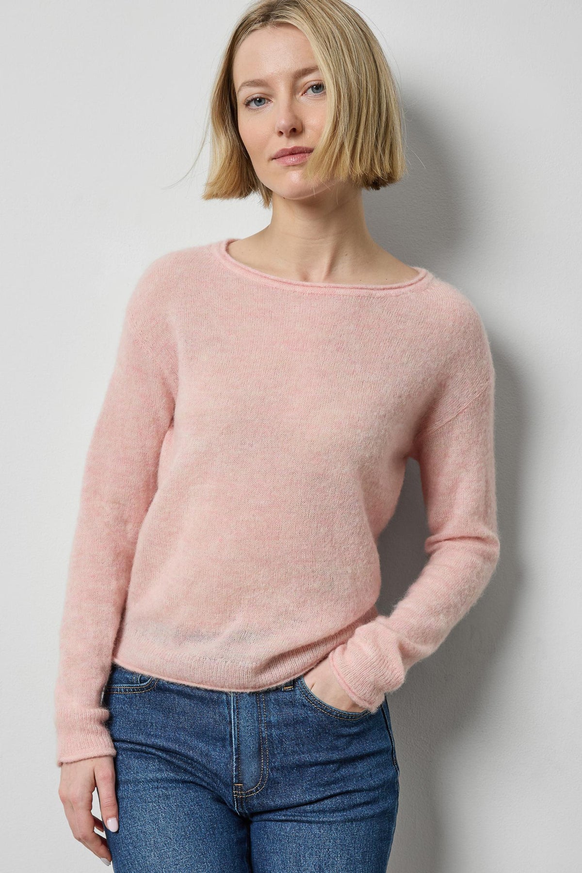 PETAL FEATHERWEIGHT BATEAU SWEATER