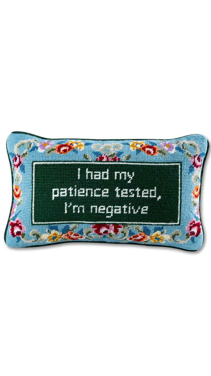 FURBISH NEEDLEPOINT PILLOWS