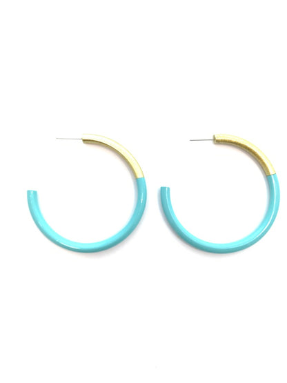 HORN COLOR HOOPS LARGE
