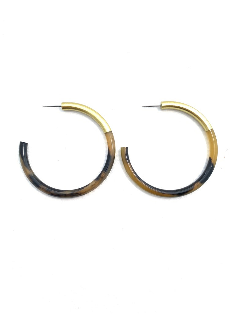 HORN COLOR HOOPS LARGE