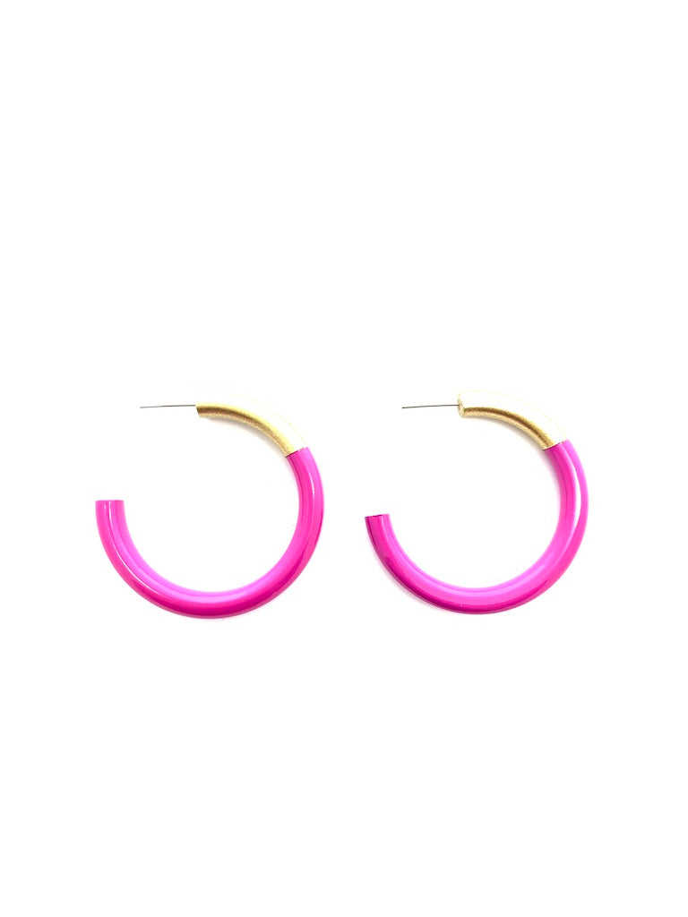 HORN COLOR HOOPS LARGE