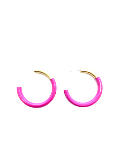 HORN COLOR HOOPS LARGE