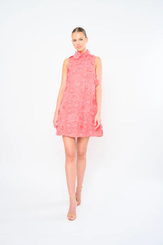 MAXIUMS DRESS IN PEACH