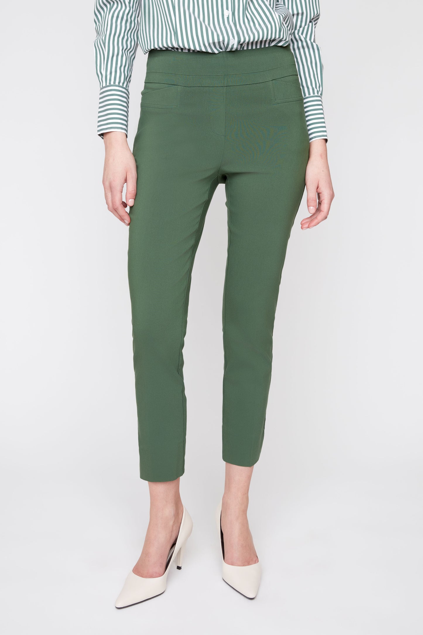 OLIVE WOVEN PANT