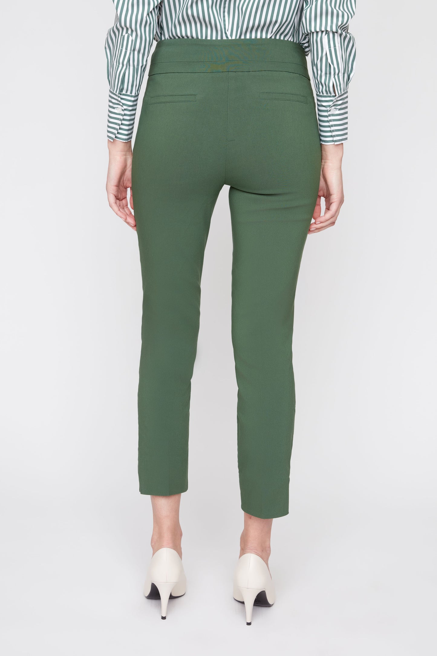 OLIVE WOVEN PANT