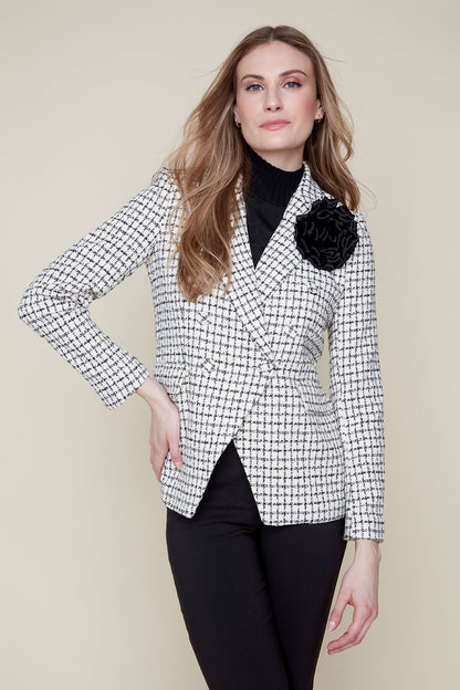 COMBO  TWEED JACKET