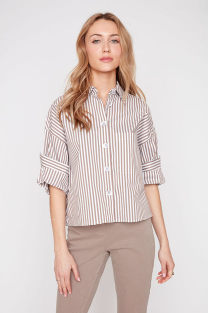 STORM WOVEN BLOUSE