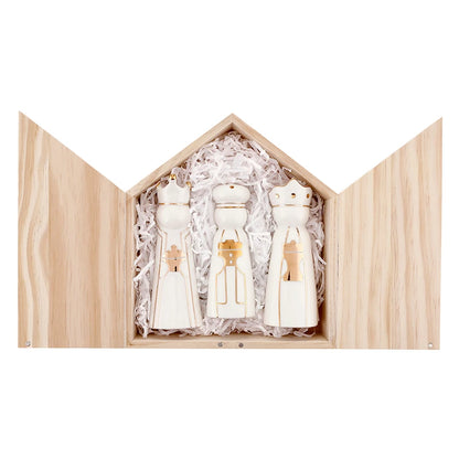 LARGE 3 KINGS CERAMIC FIGURINES