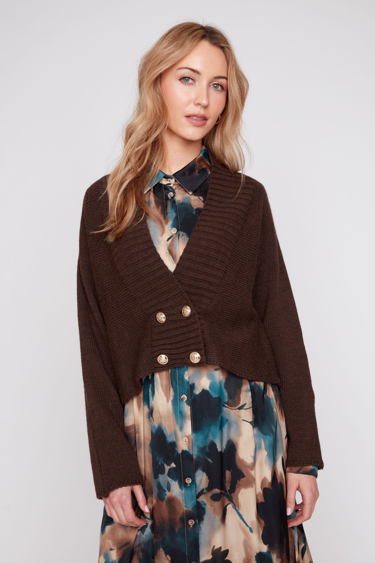 CHOCOLATE KNIT SWEATER