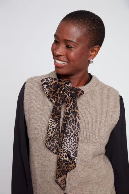 HEATHER KNIT SWEATER