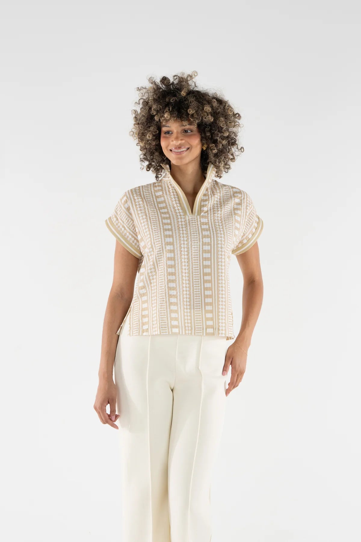 PIAZZA STRIPE RIVIERA TOP