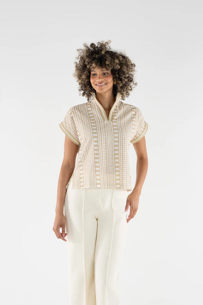 PIAZZA STRIPE RIVIERA TOP