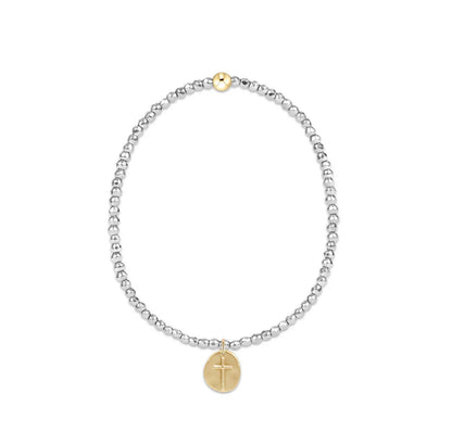 SILVER HEM INSPIRE BRACELET