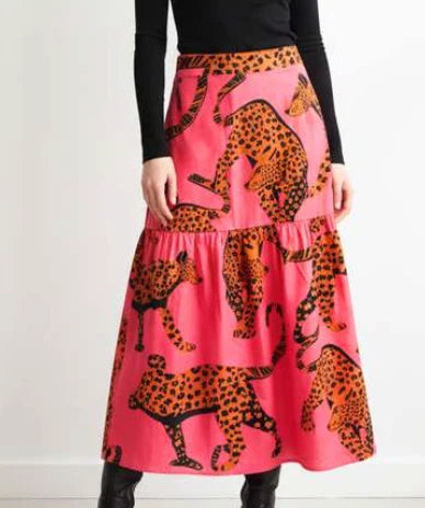 LEOAPRD ADA PINK SKIRT