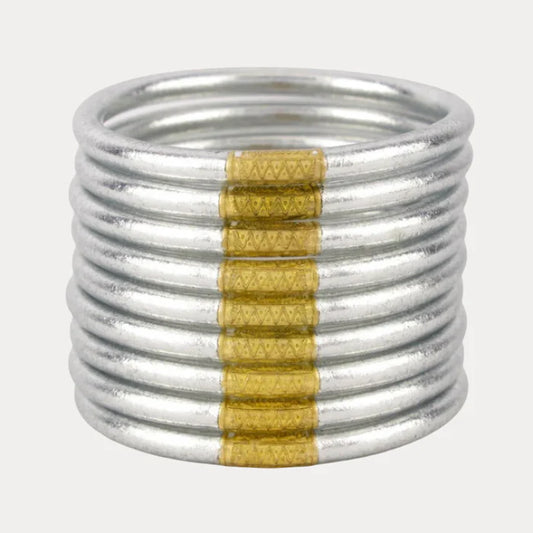 SILVER BUDHAGIRL BANGLES