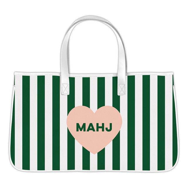 MAHJONG CANVAS TOTE