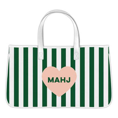 MAHJONG CANVAS TOTE