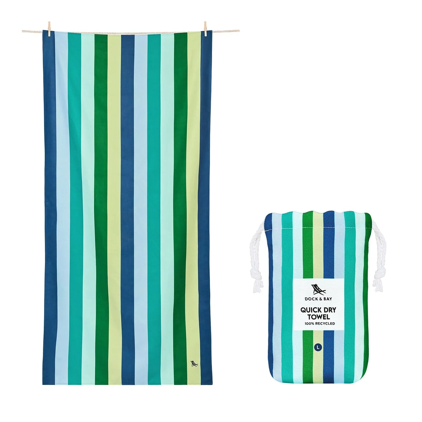 DOCK & BAY QUICK DRY TOWEL