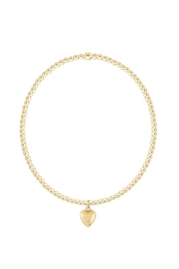 CLASSIC GOLD 2MM PLUSH CHARM