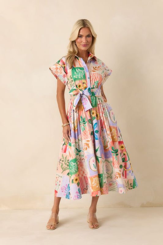 SAVANNAH MIDI DRESS