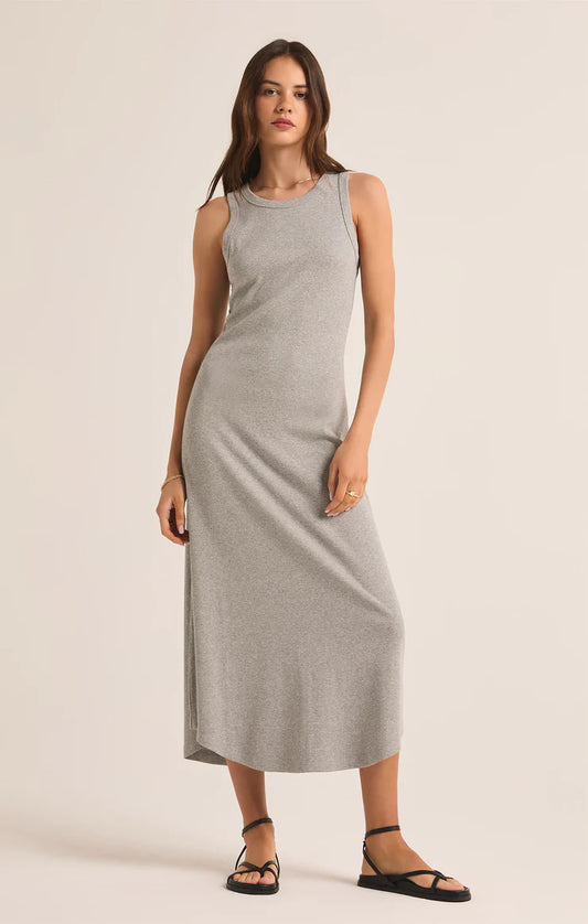 GOODWIN HEATHER GREY MIDI