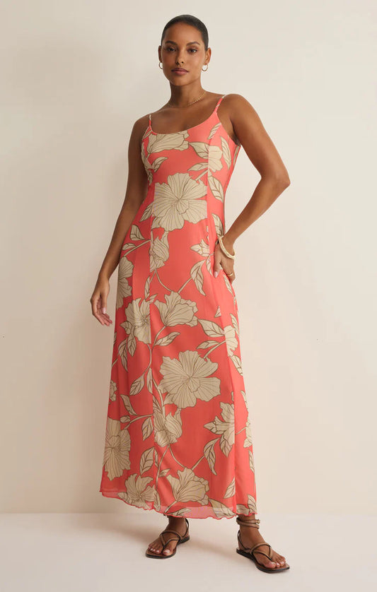 CHARISMA BLOOM MIDI DRESS