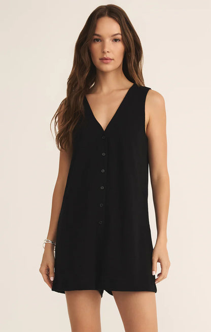 SOLACE BLACK ROMPER
