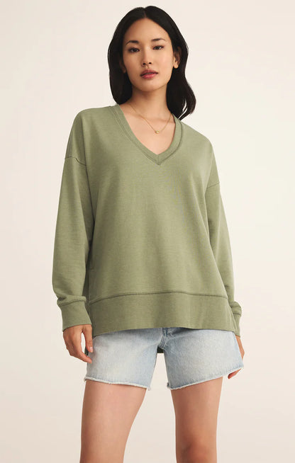 MODERN VNECK AVACADO