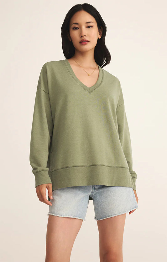MODERN VNECK AVACADO
