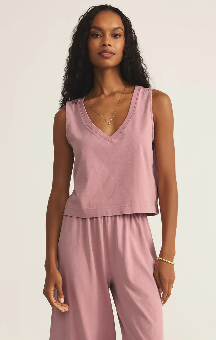 PINK SMOKE SLOANE TOP