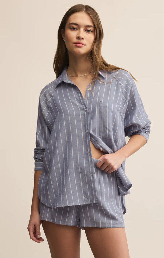 RIVER PLAID TOP