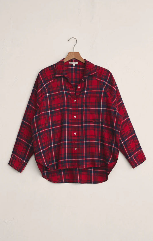 RIVER RED PLAID
