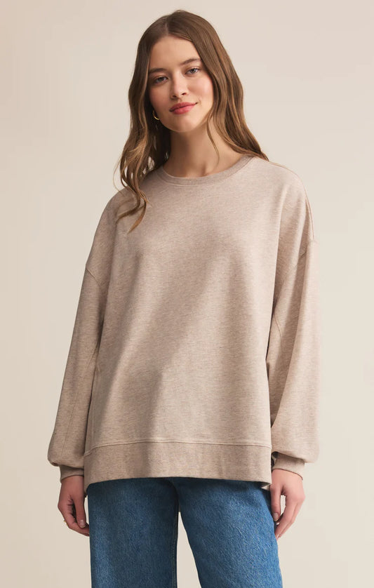 MODERN ROUND NATURAL HEATHER
