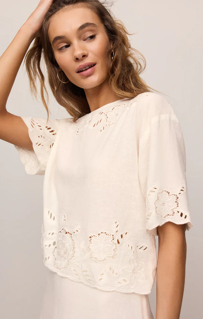 DAYA LINEN TOP